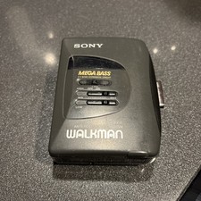 Retro sony walkman cassette
