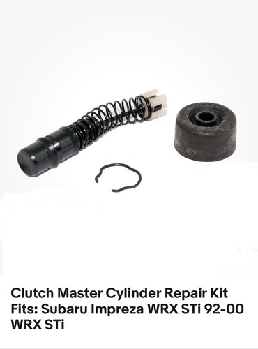 Clutch master cylinder repair - master,
