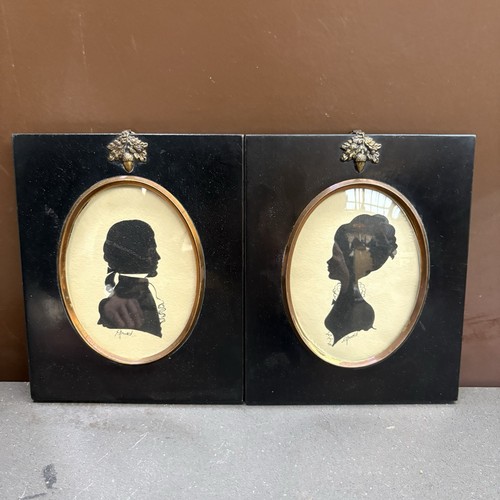 Pair vintage silhouette - pair,