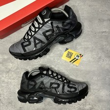NIKE TN AIR MAX PLUS PRM | BLACK PSG | UK SIZE 9.5 | IB2253-001 | NEW | TUNED