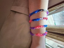 RUBBER BAND BRACELET HANDMADE