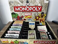 Monopoly Marvel Comics Hasbro 2015 Complete A+ Condition Spiderman Hulk Iron Man