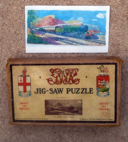 Vintage jig saw puzzle great - puzzle,