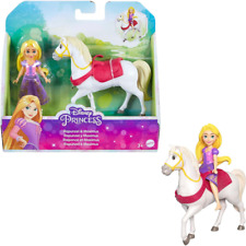 Disney Princess Rapunzel Doll And Maximus Horse Figures Tangled New Kids Toy  