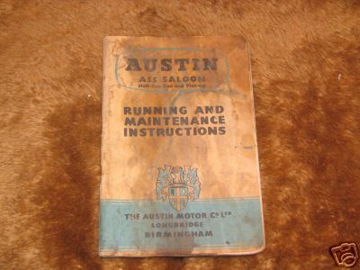 Austin a55 saloon van - austin,