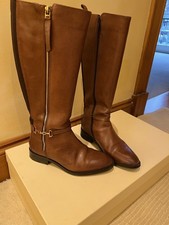 Dune Leather Boots Size 5
