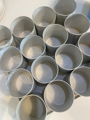 Silver wood cake - silver,