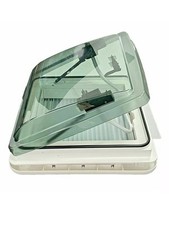 Sky Light Dome Motorhome Campervan Horsebox Roof Vent Skylight 500mm x500 Black