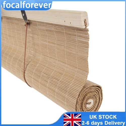 Privacy bamboo roller blinds - bamboo,
