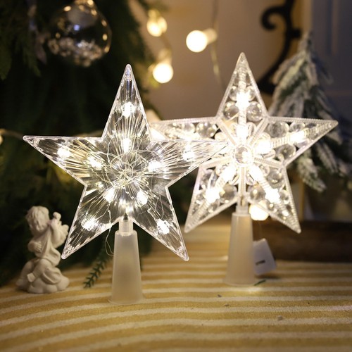 Christmas tree topper star - christmas,