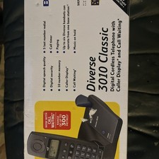 BT DIVERSE 3010 Dect Handset Brand New And Boxed Opened To Check Contents Only