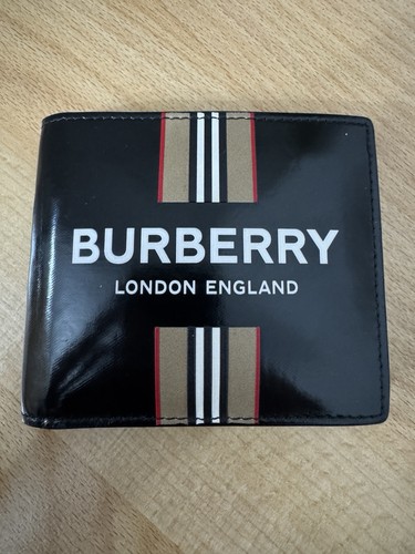 Burberry men black - black, leather