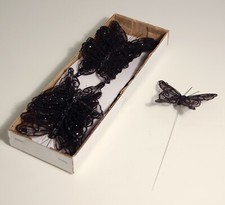 6 x Glitter Butterflies Bridal