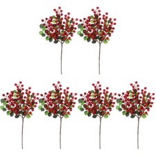 2pcs Pine Artificial Berry