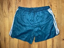 Adidas nylon shorts vintage - nylon,