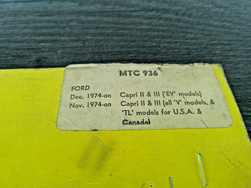 Ford capri mk2 supra - capri,