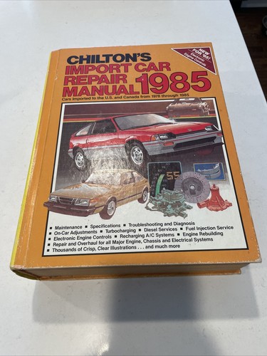 1978 1985 import car repair - import,