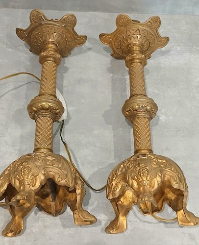 19th century french gilt brass - 19th,