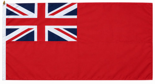 Red ensign flag yard - red,
