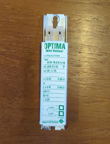 Optima mini ballast 16 2 - optima,