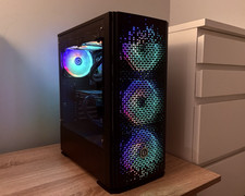 Rtx 3060, Ryzen 5 4500, 16gb RGB DDR4 3200mhz, 1TB SSD, 240mm AIO Gaming Pc