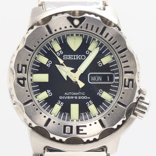 Seiko black monster 7s26 0350 - seiko, 7s26-0350