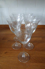 LAURA ASHLEY ETCHED WINE