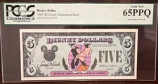 💥1987 Disney Dollar Goofy