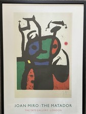 Joan Moro The Matador 1969 Tate Poster In Frame Large