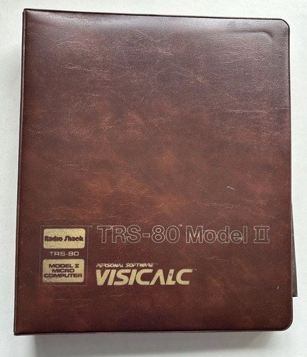 Radio shack trs visicalc - shack,