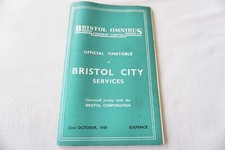 Oct 1960 Bristol City Services