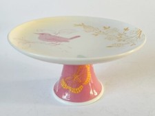 Portmeirion Dawn Chorus Cake Stand / Plate 