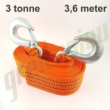 Tow rope 3000kg with 2 - tow,
