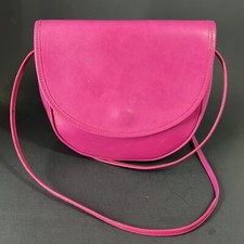 Vtg Laura Ashley Leather