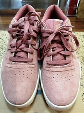 LADIES REEBOK WORKOUT RIPPLE TRAINERS SUEDE UK 6   WORE ONCE 