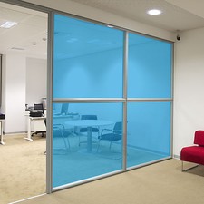 STAINED GLASS COLOURED WINDOW FILM TRANSPARENT SELF ADHESIVE VINYL FABLON