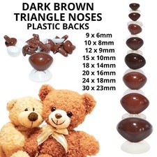 DARK BROWN TRIANGLE NOSES with