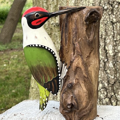 Hand carved and - hand,