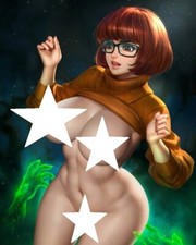 Set Of 20 Sexy Manga Anime 6"x4" Photo Prints  Velma Scooby Doo  Supergirl  