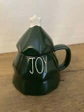 Rae Dunn Red JOY Tree Lidded Mug TkMaxx BNWOT NEW Christmas