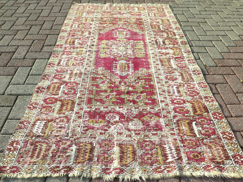 Antique carpet turkish - carpet,, rug