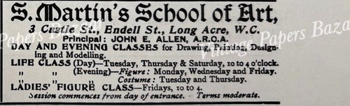 Martin school art john e - st, martin's