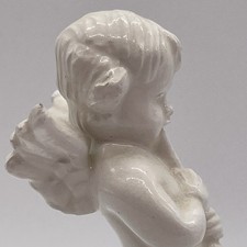 White Porcelain Putto Cherub