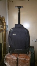 Delsey Paris Beautiful Backpack with wheels black  - Height 52 cm