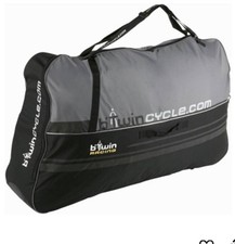 Btwin heavy duty bike carrier travel bag