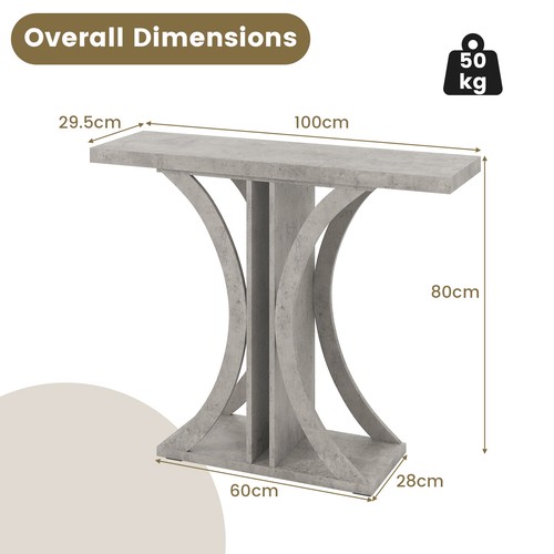 100cm rectangular entryway - 100cm,