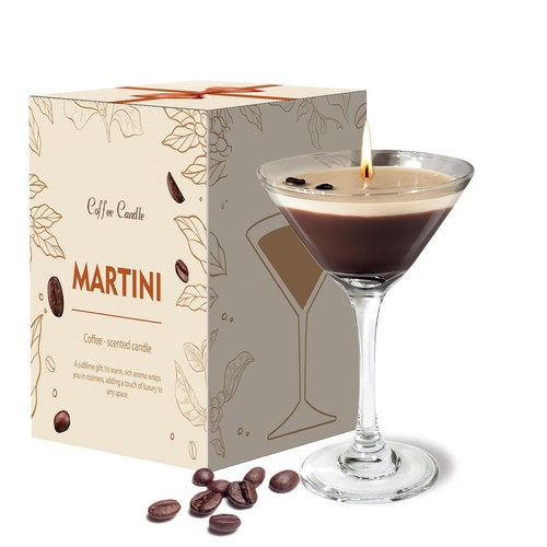 Espresso martini candle unique - candle,