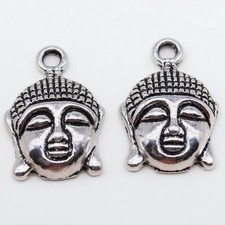 100x Tibetan Silver Large