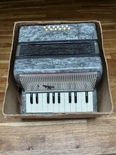 Genuine Russian Vintage Child’s Accordion From The Soviet Era. With box.  