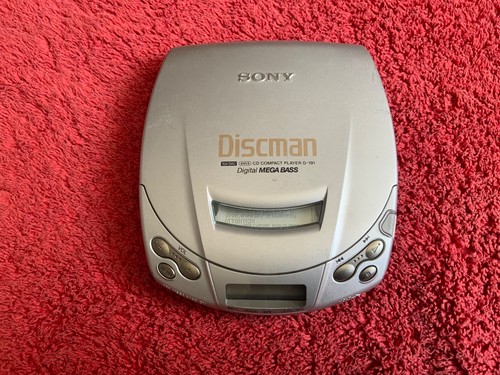 Sony 191 discman silver - ,